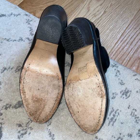 Rag & Bone Harrow Black Leather Ankle Boot. 39 - Picture 15 of 15